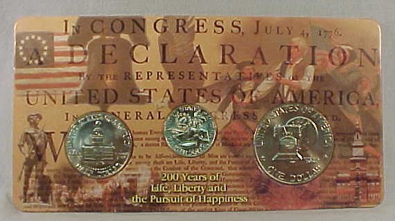 Bi-Centennial Coin Holder