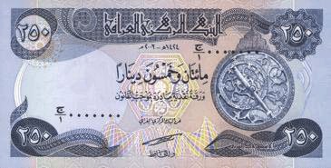 250 Dinars