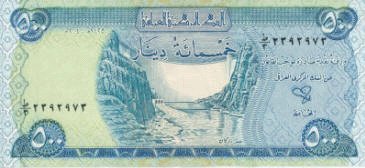 500 Dinars