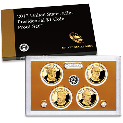 2012 Presidential Dollar Set