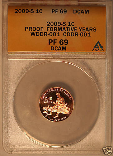 Proof 2009 Doubled Die Lincoln Cent #01