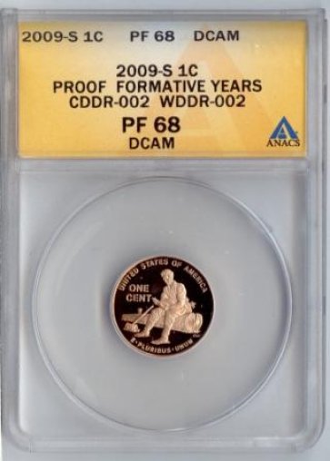 Proof 2009 Doubled Die Lincoln Cent #02