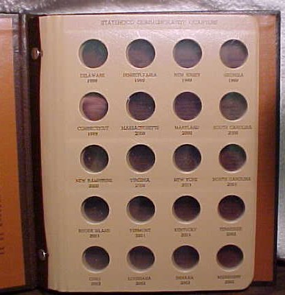 50 States Quarter Dansco Album
